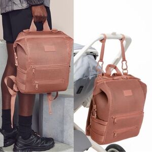 NWT DAGNE DOVER indi warm dust large air mesh Backpack + accessories unisex